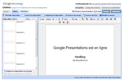 google presentations