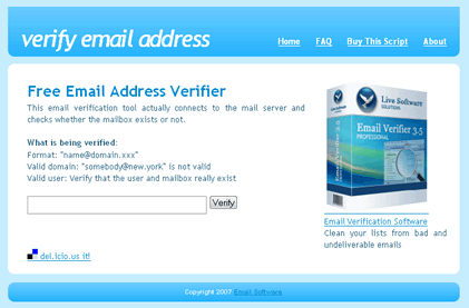verify mail